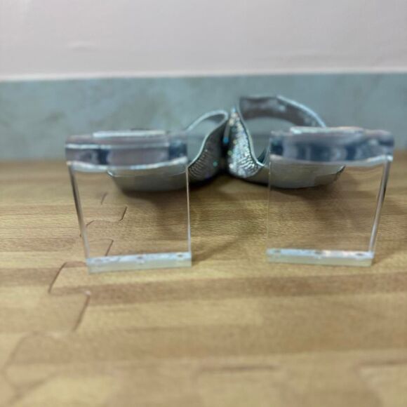 Women's Silver and Grey Courts - Picture 5 of 8